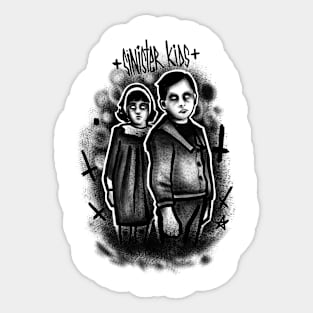 sinister kids Sticker